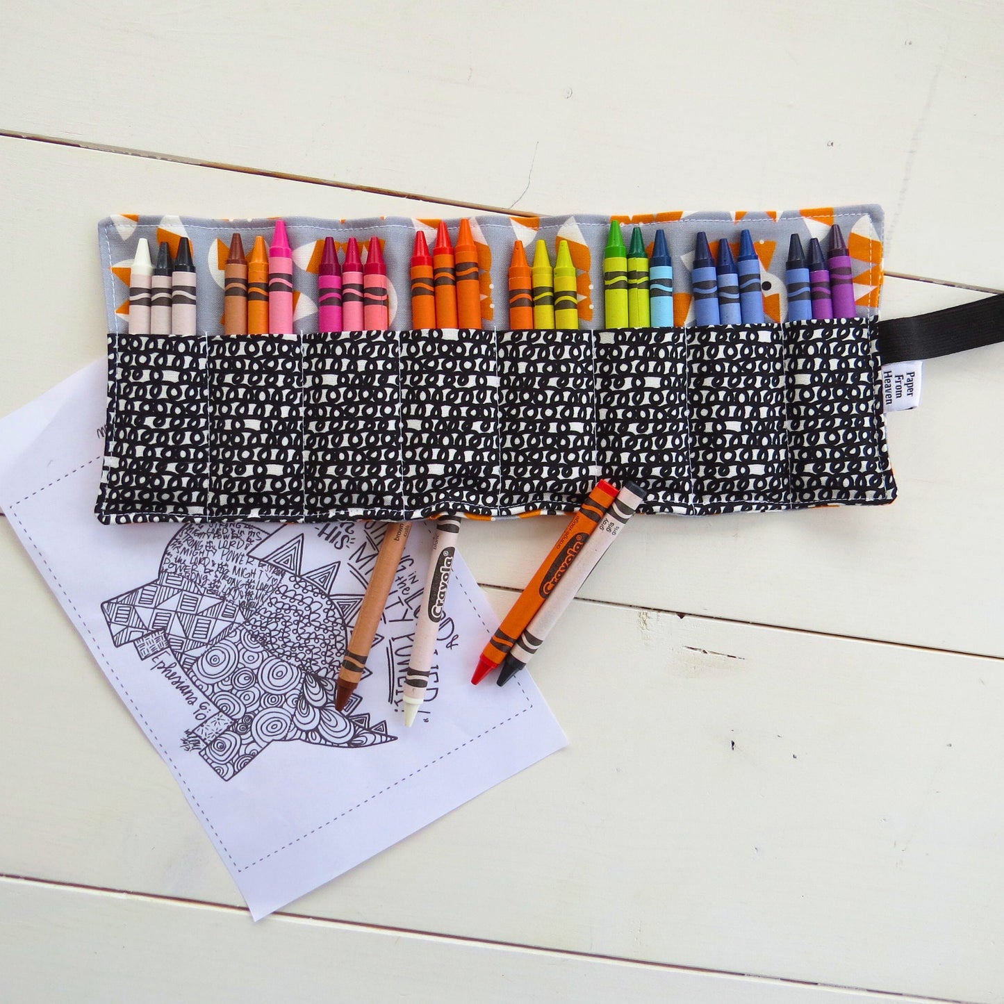 Fox Crayon Holder