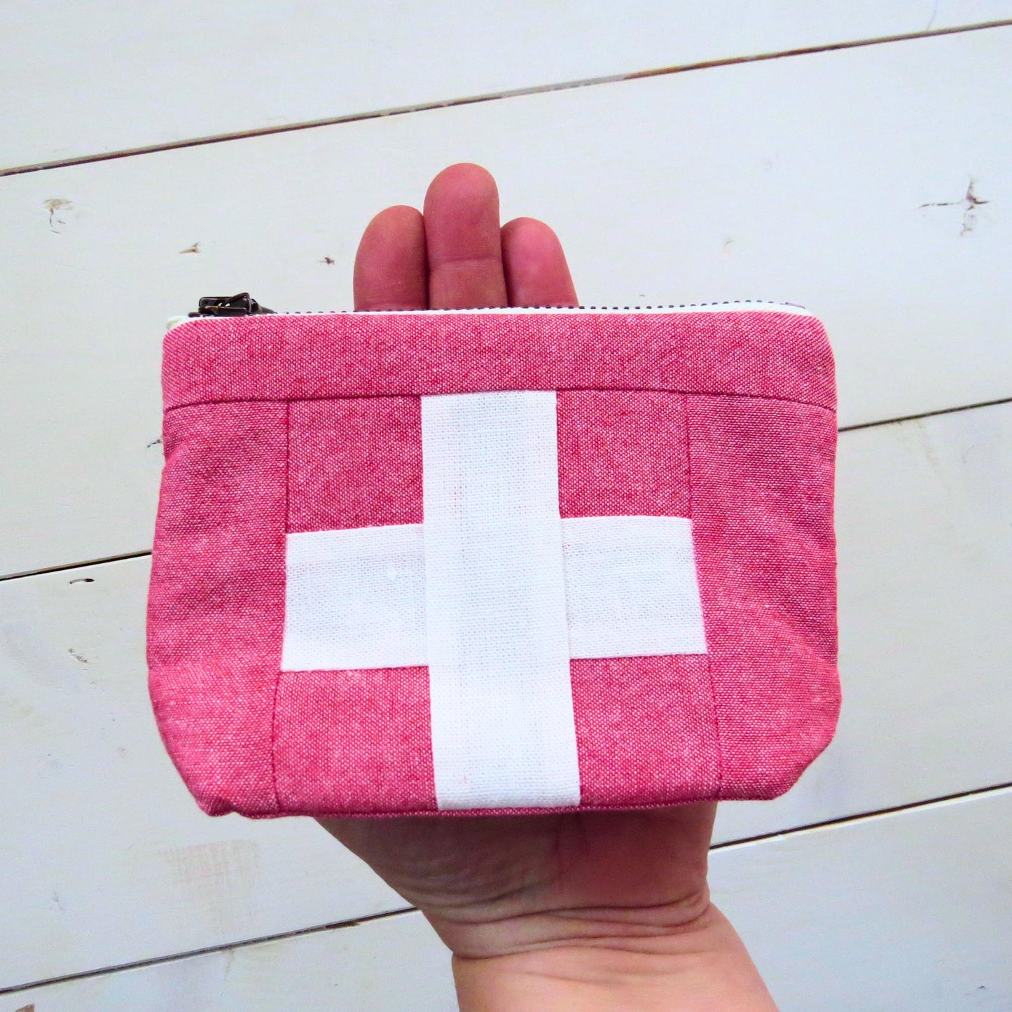 Mini Pink First Aid Kit • White Cross