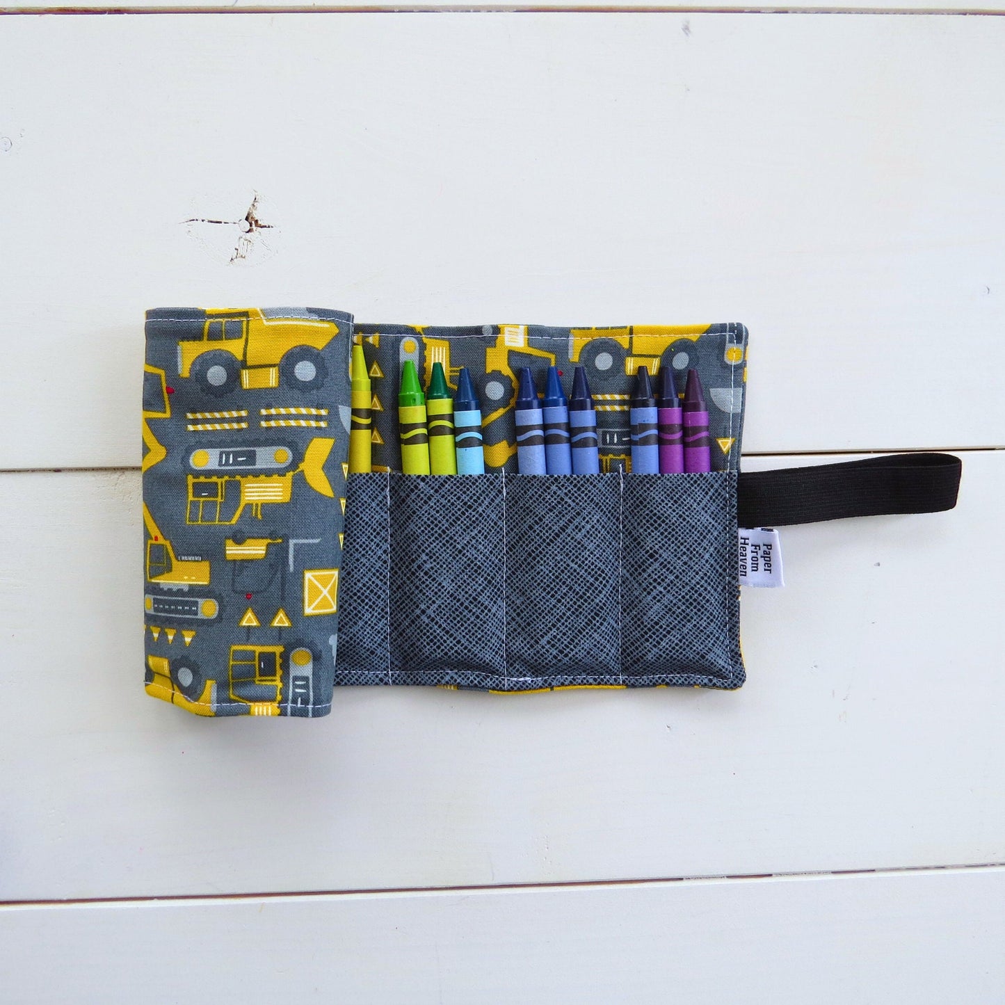 Excavator Construction Crayon Holder