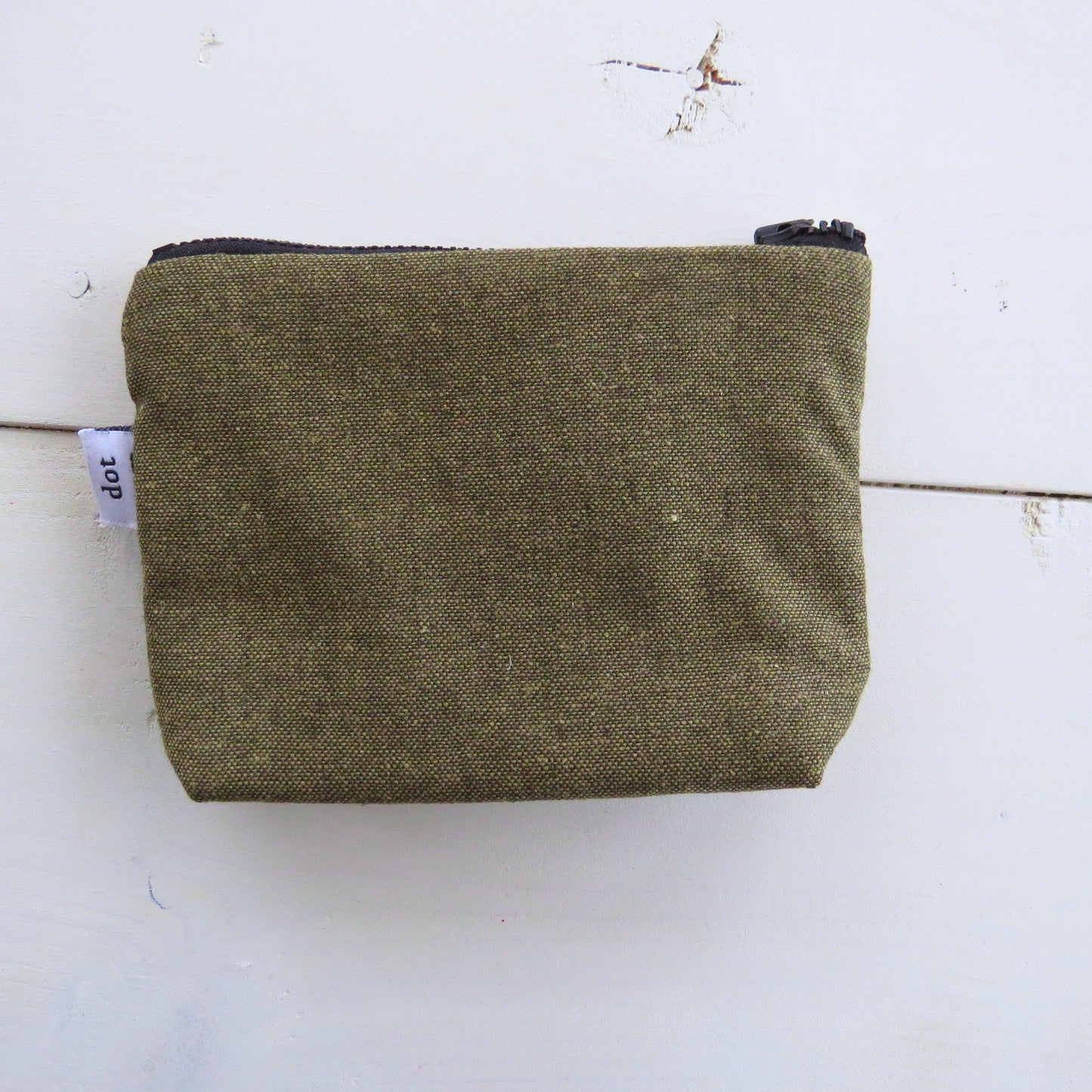 Mini Army Green First Aid Kit • Black Cross