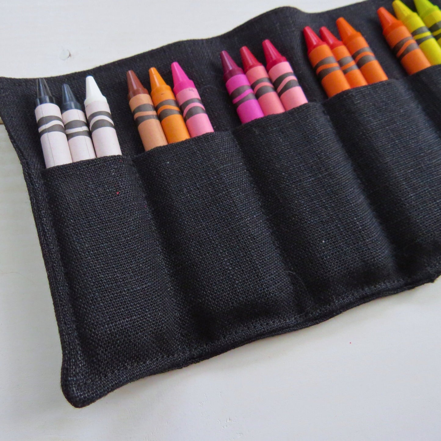 Black Crayon Holder
