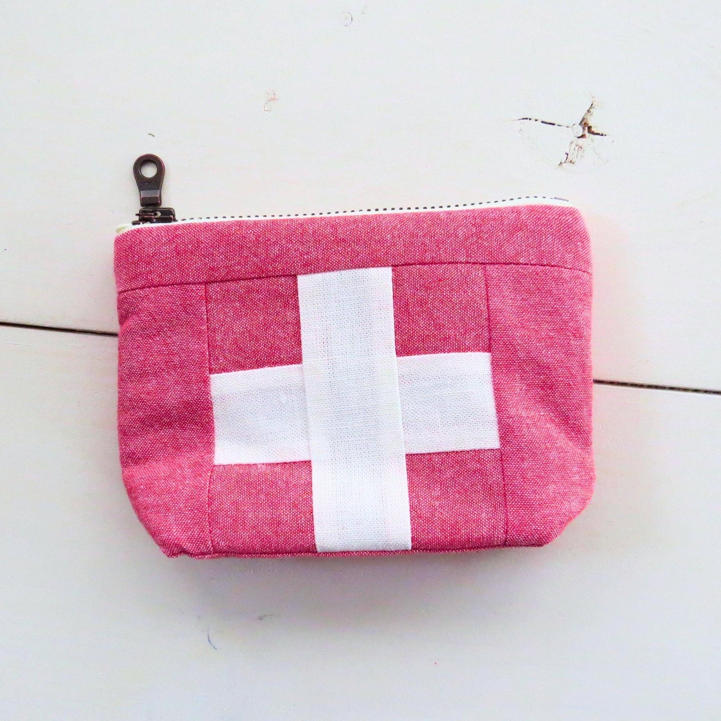 Mini Pink First Aid Kit • White Cross