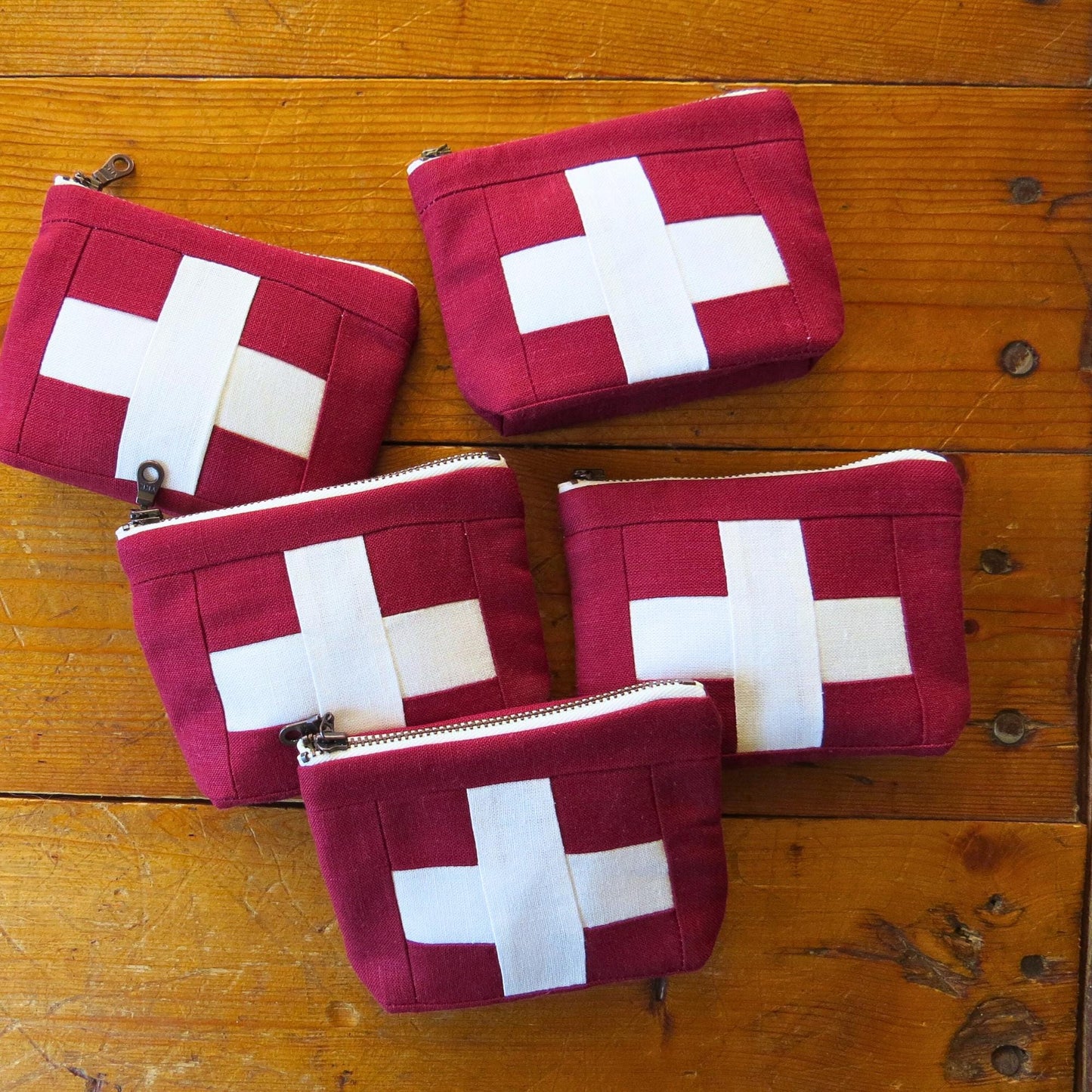 Mini Red First Aid Kit • White Cross