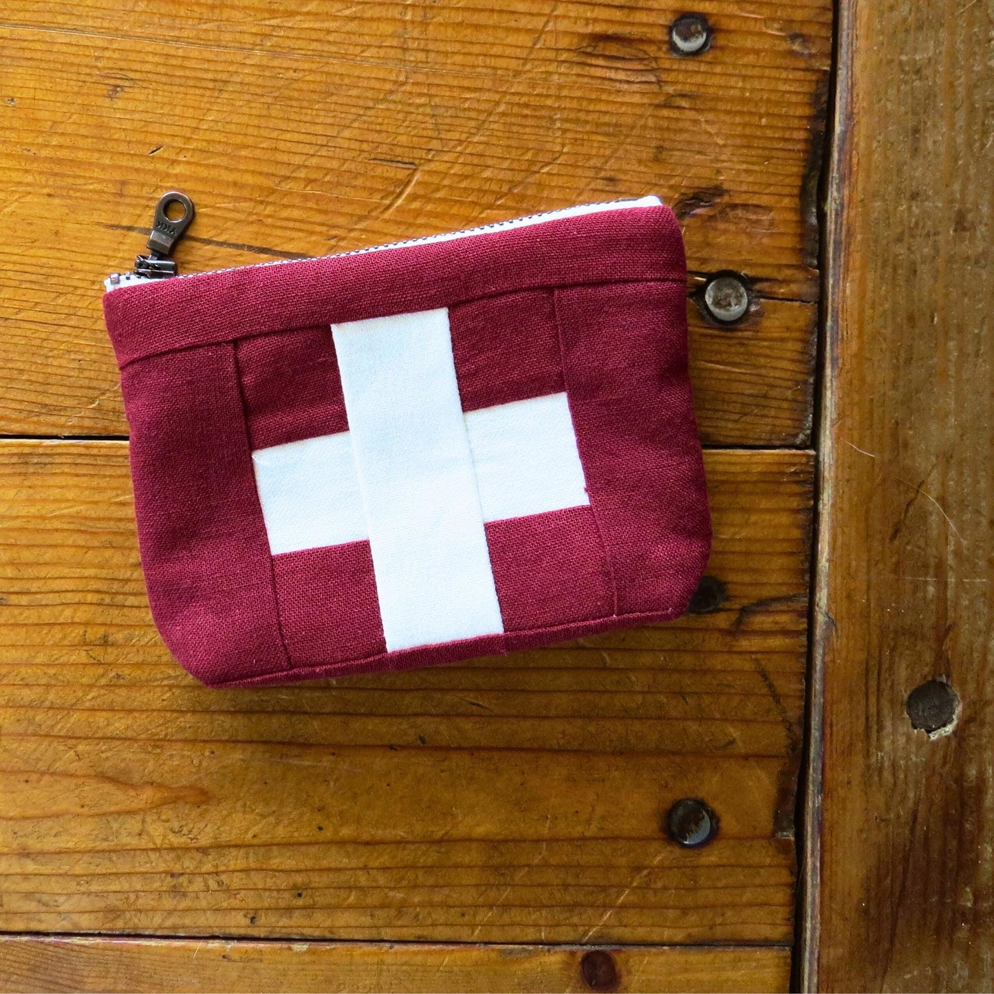 Mini Red First Aid Kit • White Cross