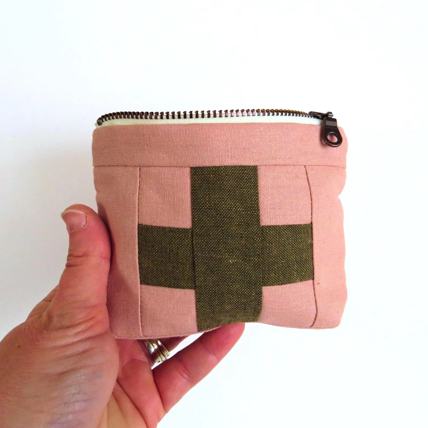 Mini Blush Pink First Aid Kit • Green Cross