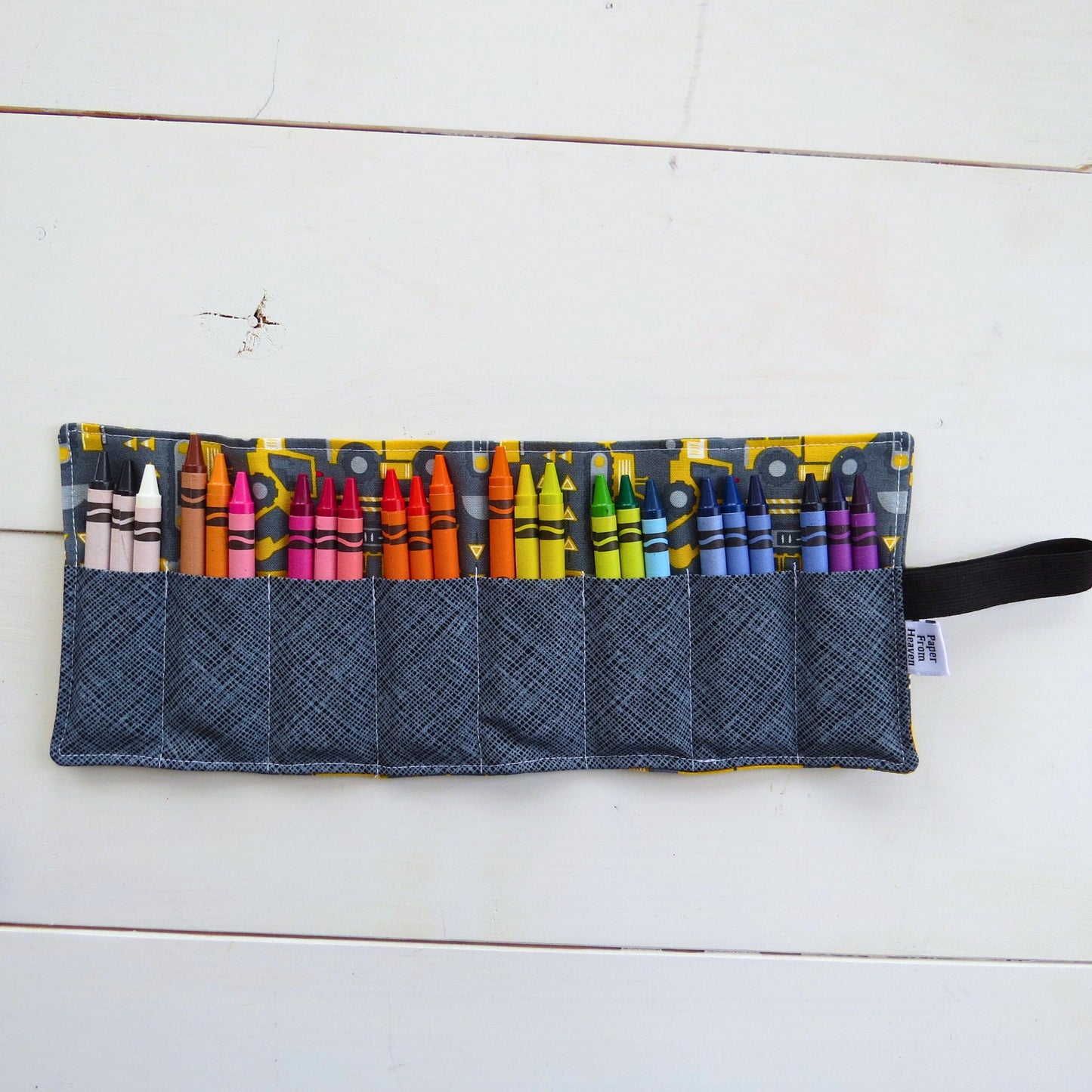 Excavator Construction Crayon Holder