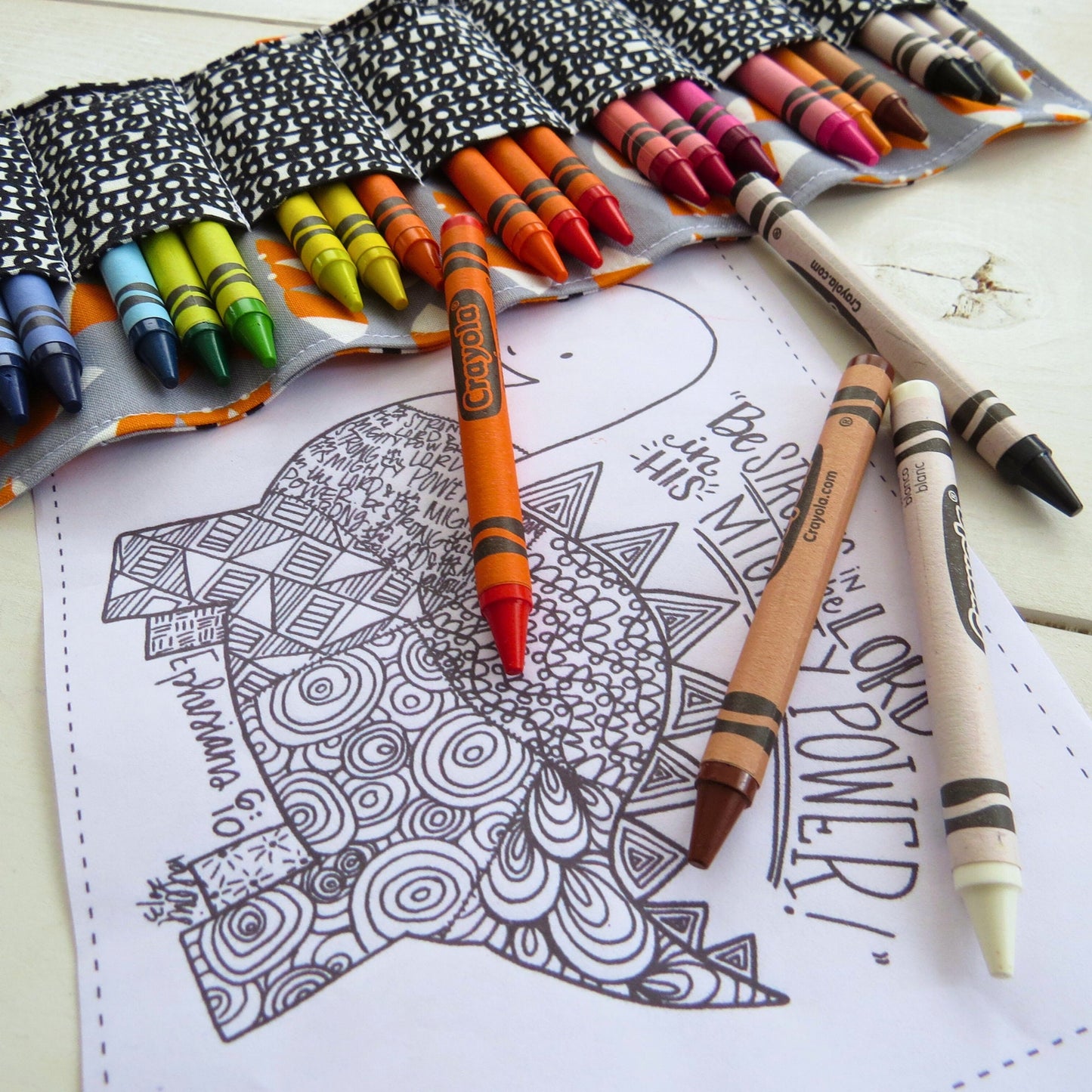 Fox Crayon Holder