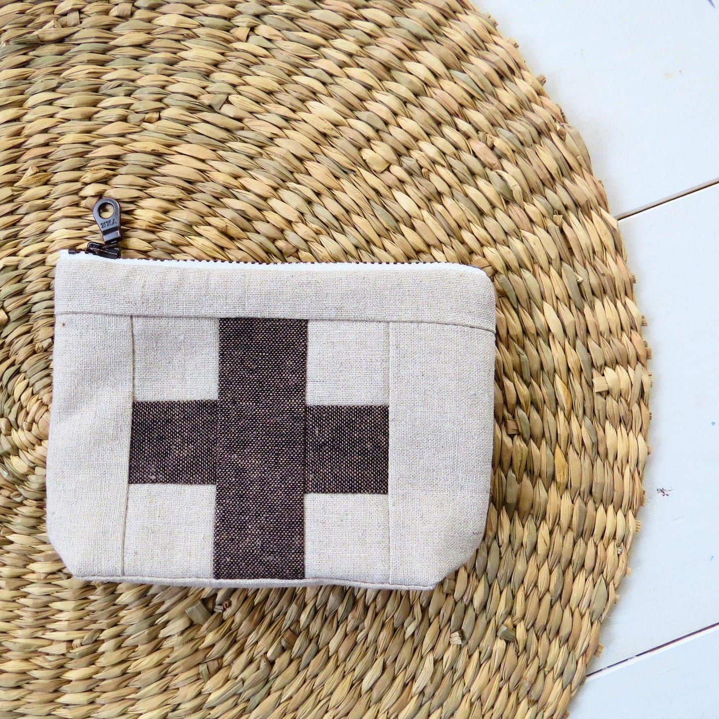 Mini Cream First Aid Kit • Brown Cross