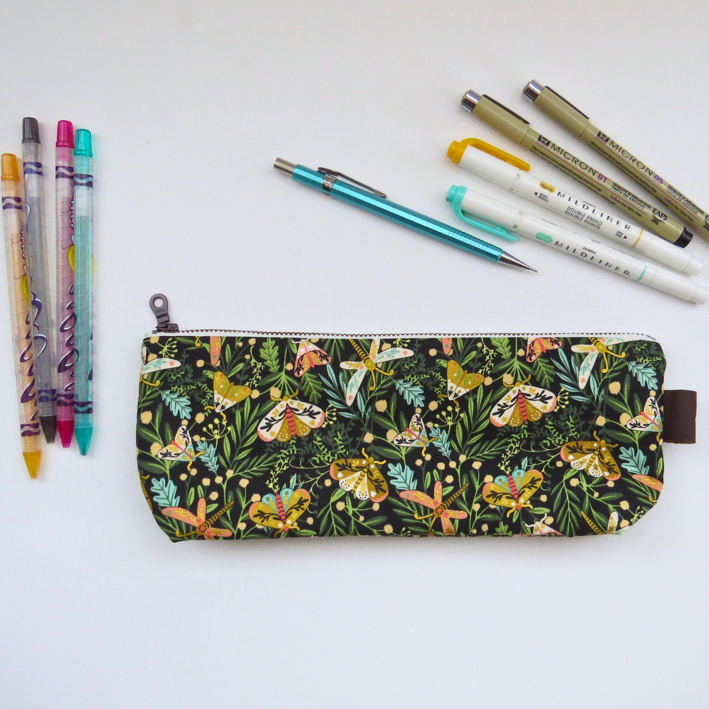 Moth Pencil Case