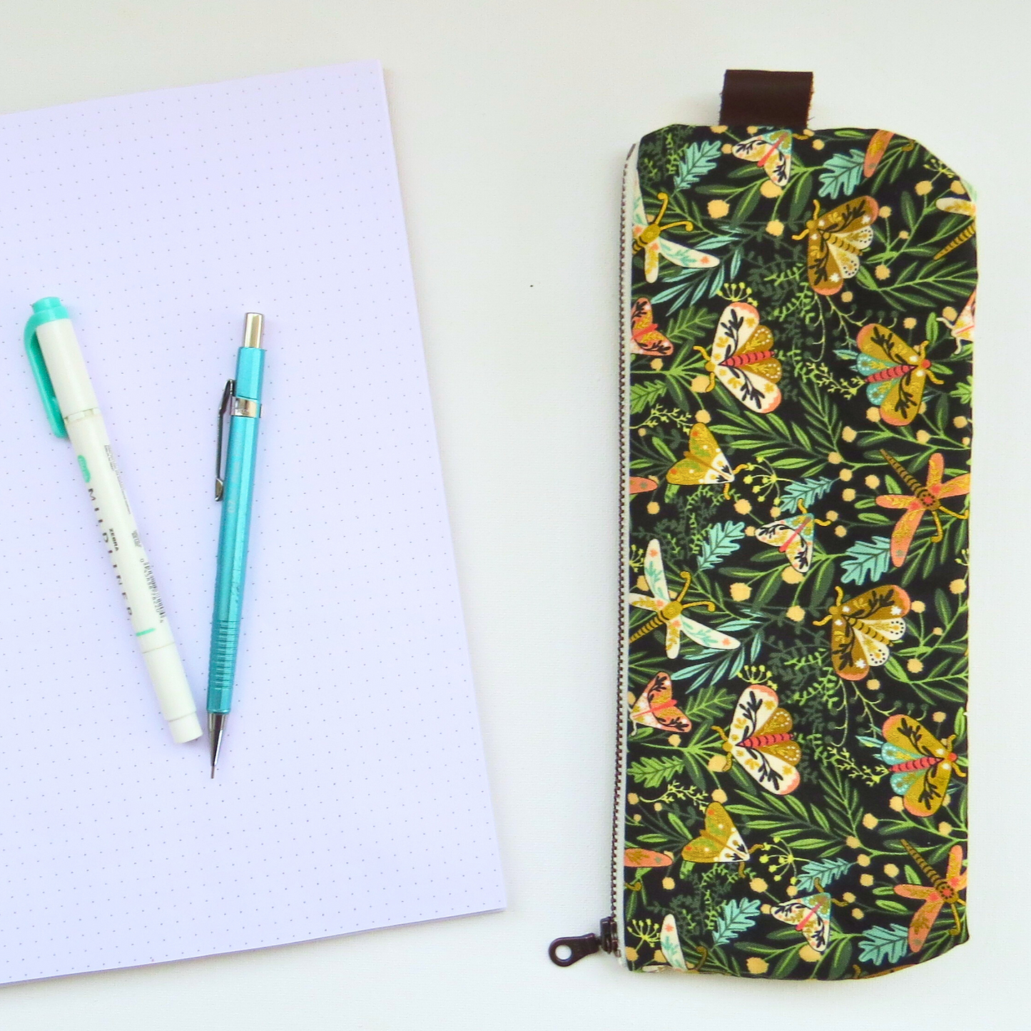 Moth Pencil Case