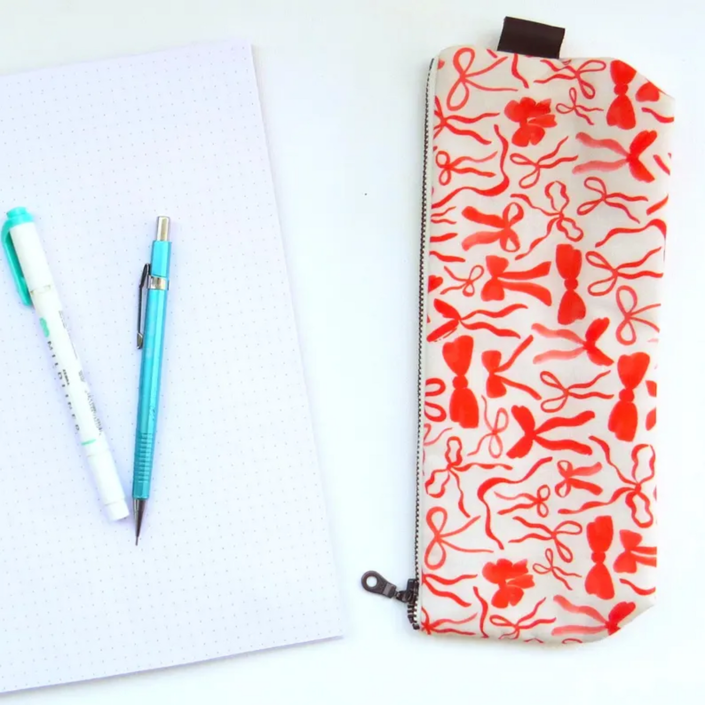 Coquette Bow Pencil Case
