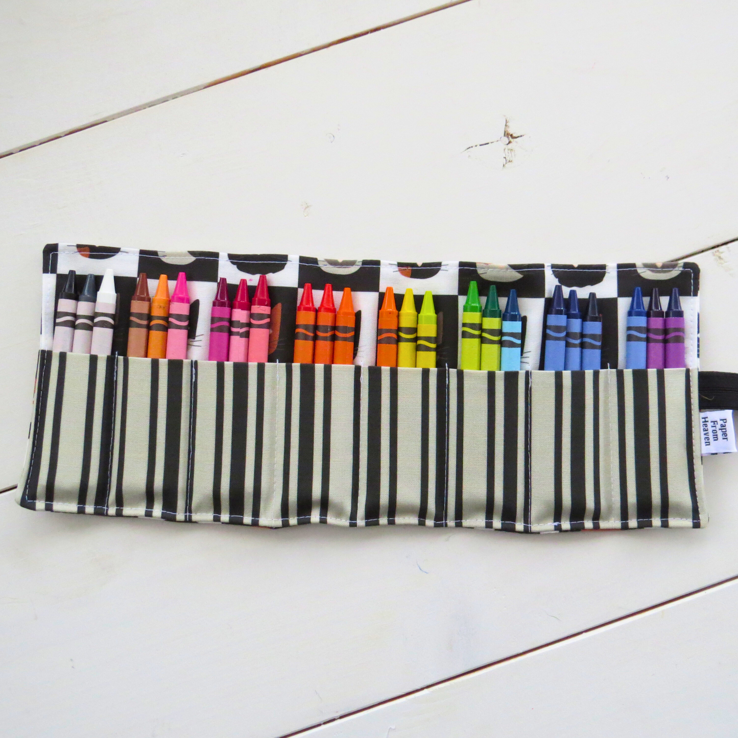 Kitty Cat Crayon Holder