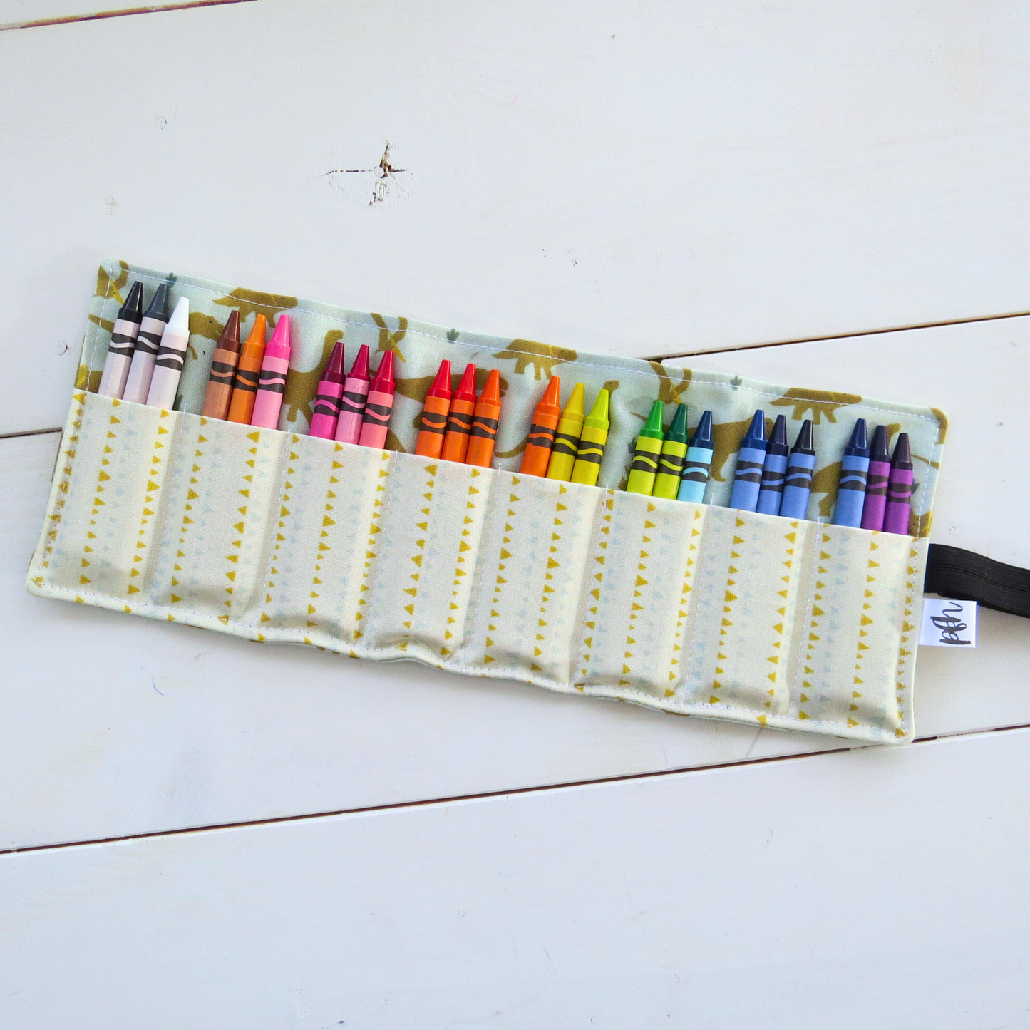 Dino Crayon Roll - Dinosaur