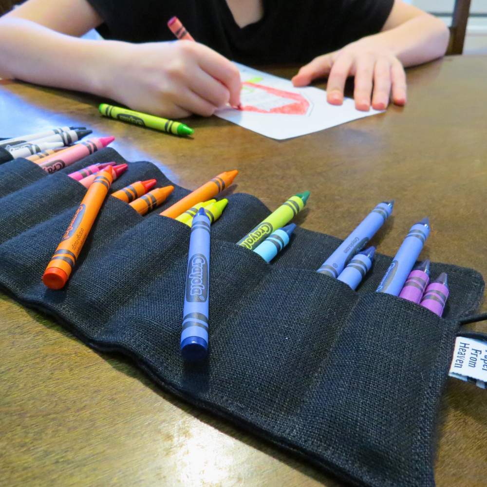 Kitty Cat Crayon Holder