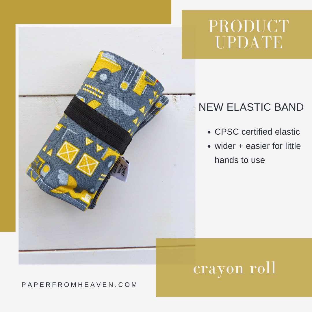 Excavator Construction Crayon Holder