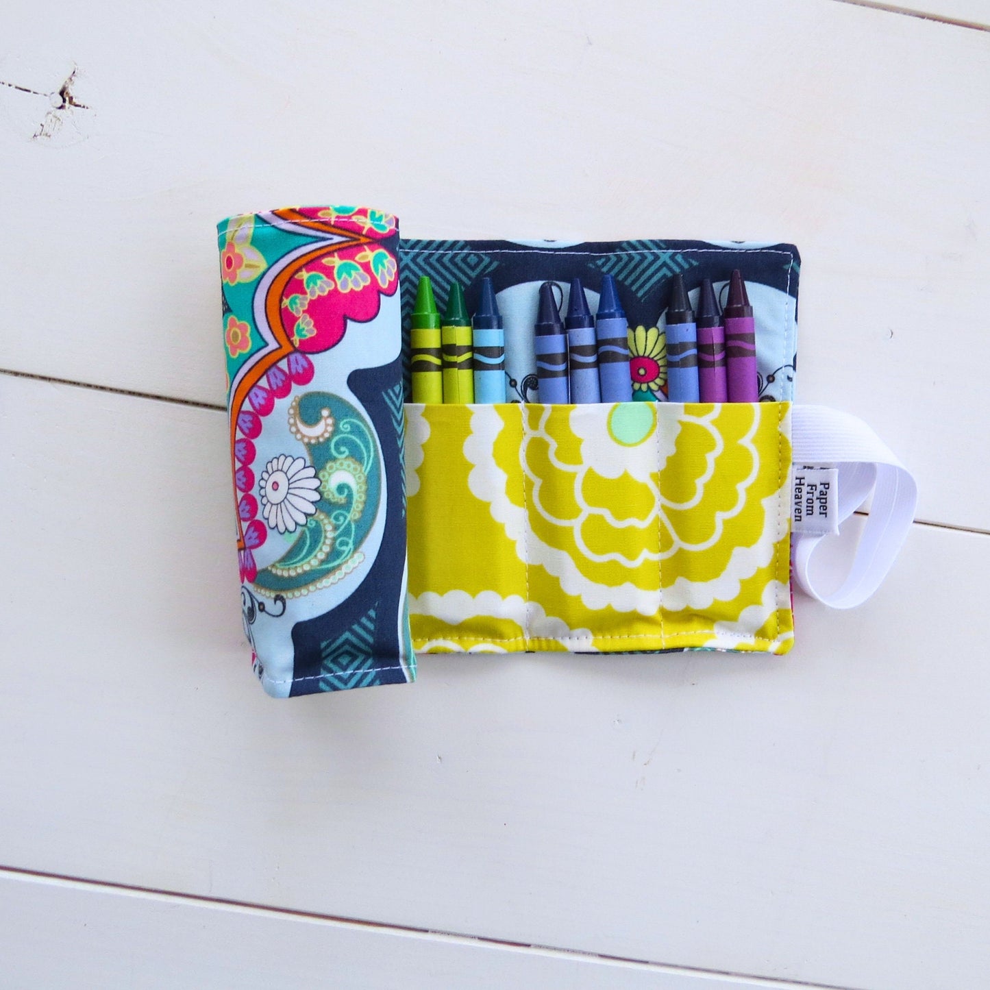 Girls Retro Crayon Holder • Brit Boutique