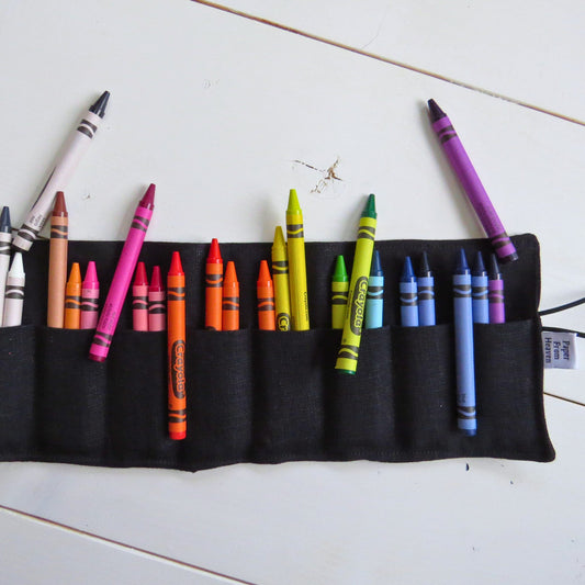 Black Crayon Holder