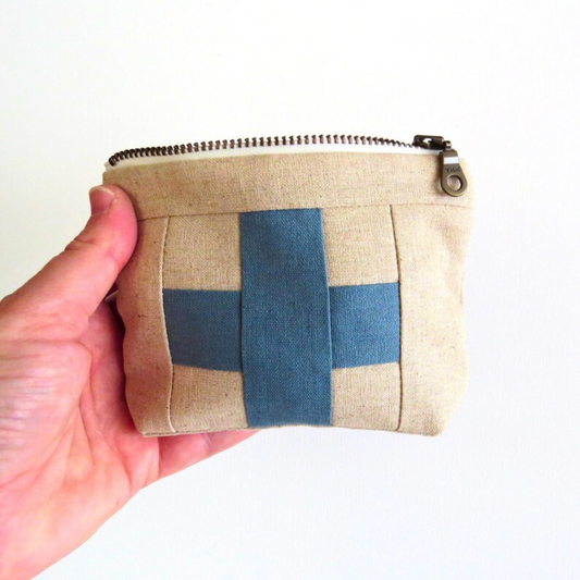 Mini Cream First Aid Kit • Rain Blue Cross
