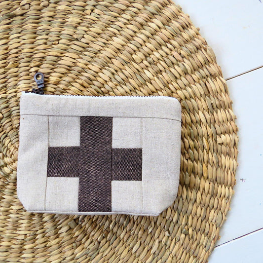 Mini Cream First Aid Kit • Brown Cross