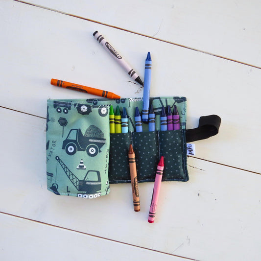 Construction Dump Truck Crayon Holder
