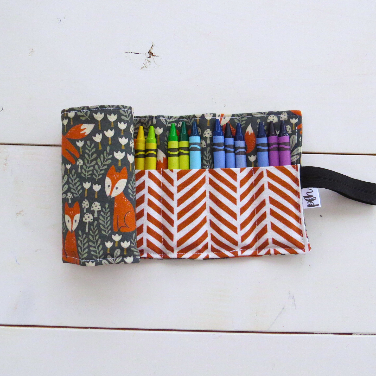 Fox Forest Crayon Holder