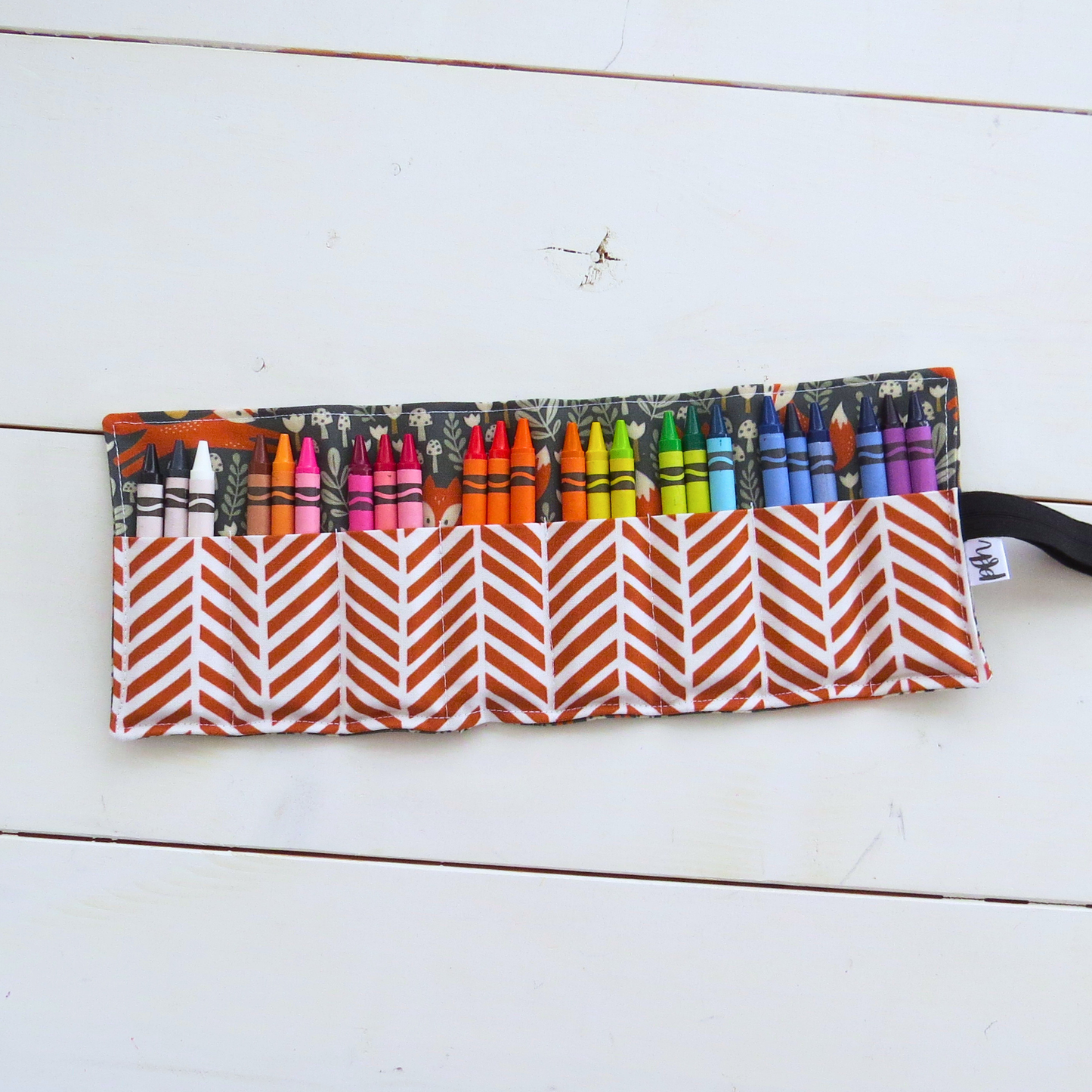 Fox Forest Crayon Holder