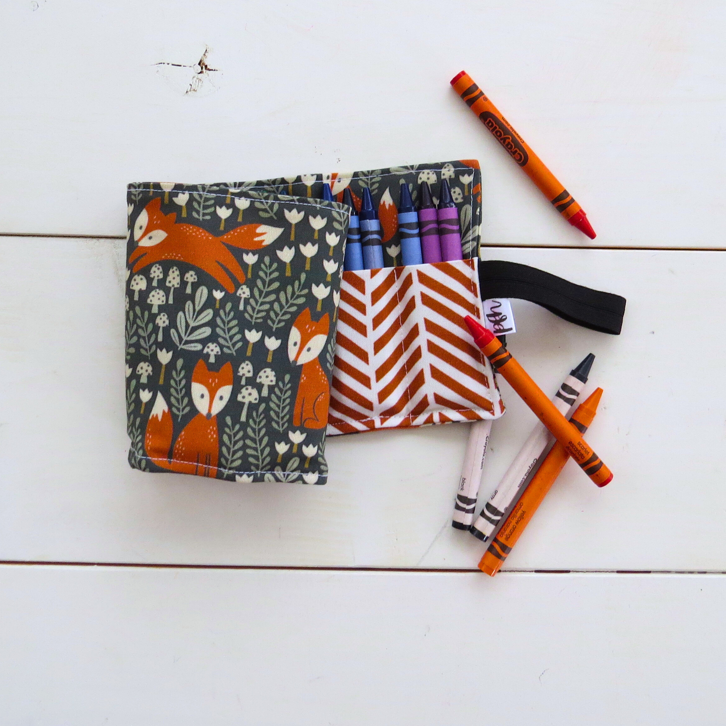 Fox Forest Crayon Holder
