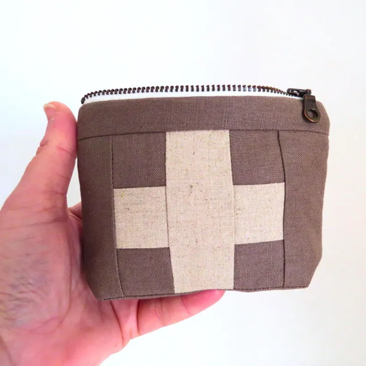 Mini Milkcan First Aid Kit • Cream Cross