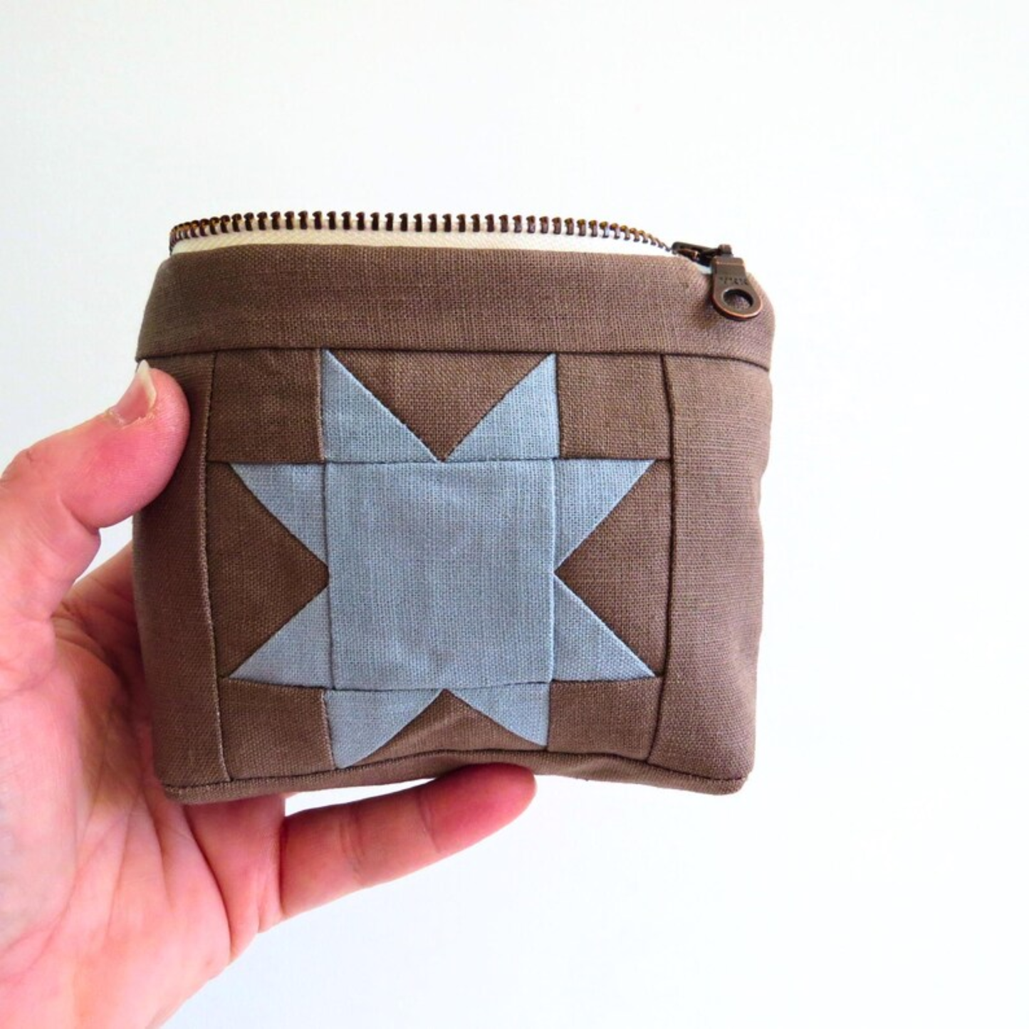 Milkcan Sawtooth Star Zipper Pouch • Storm Star