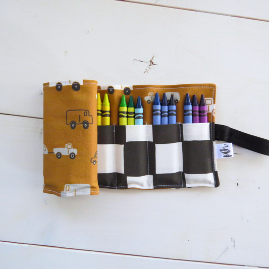 Car + Truck Crayon Holder