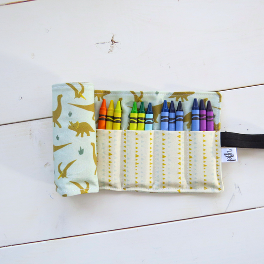 Dino Crayon Roll - Dinosaur