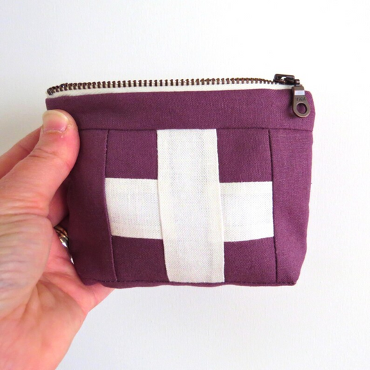 Mini Plum First Aid Kit • White Cross